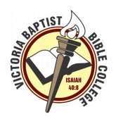 Victoria Baptist Bible College - Education NT 0