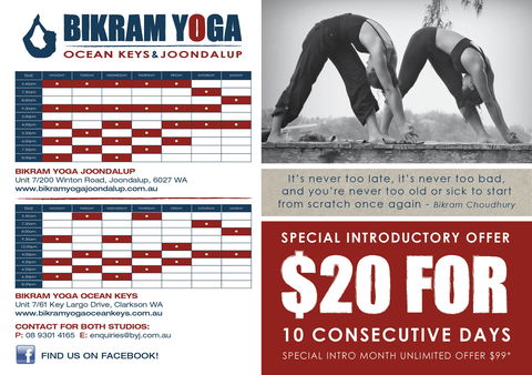 Bikram Yoga Ocean Keys & Joondalup - Education Directory 1