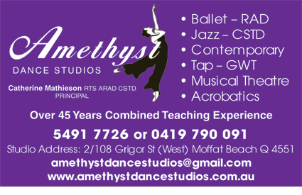 Amethyst Dance Studios - Education Directory 4