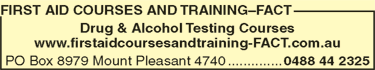 First Aid Courses And Training'FACT - Education Directory 2