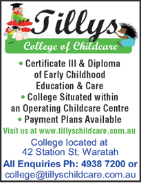 Tillys College Of Childcare - Education NT 7