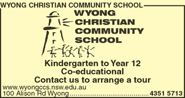 Wyong Christian Community School - Education Directory 3