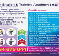 Australian English amp Training Academy - Education Directory