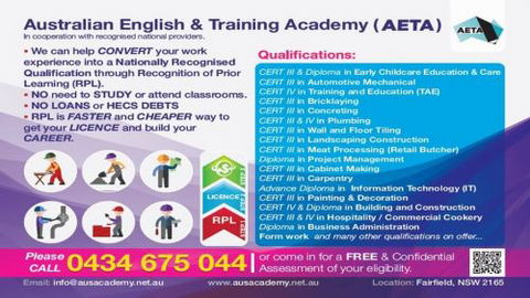Australian English & Training Academy - Education Directory 0