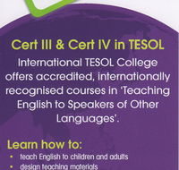 International TESOL College - Education Directory