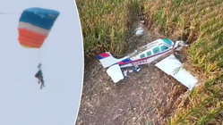 Skydivers watch plane vanish from sight, make split-second decision to jump Education NT
